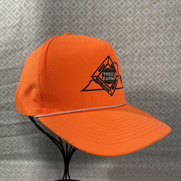 Hat Wood Water Recreation Wildlife Tree Farm‎ Adjustable Orange Hat Virginia - Picture 9 of 16